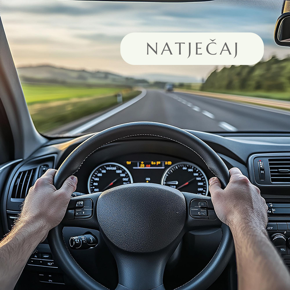 NATJEČAJ za prijam u radni odnos na određeno vrijeme – VOZAČ