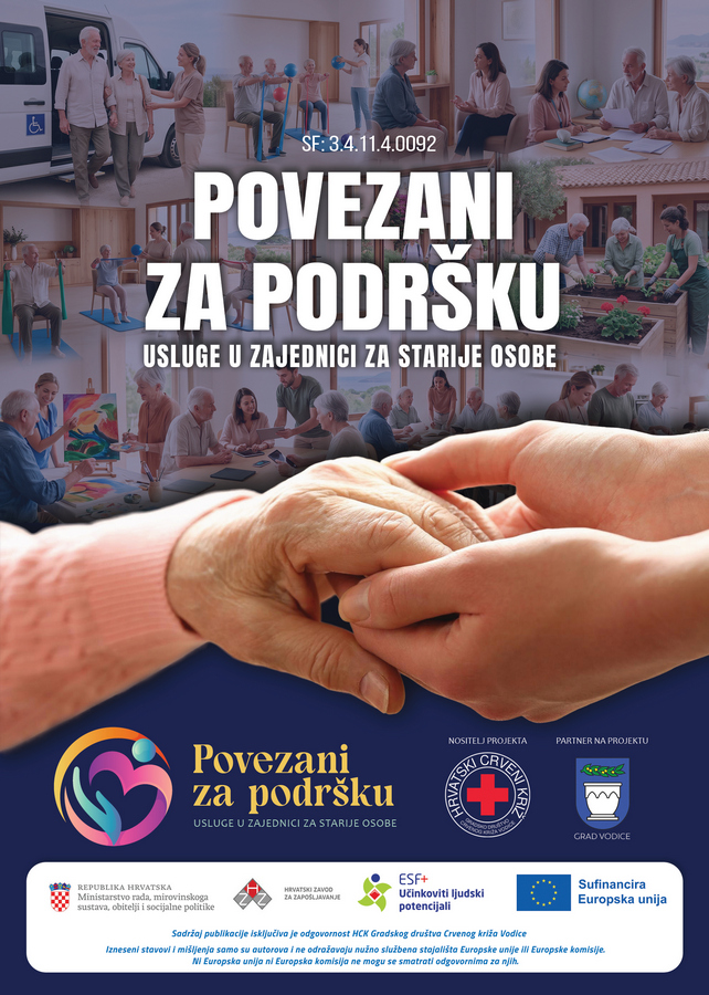 Poziv na uvodnu konferenciju projekta „Povezani za podršku: Usluge u zajednici za starije osobe“ (kodni broj: SF.3.4.11.04.0092)